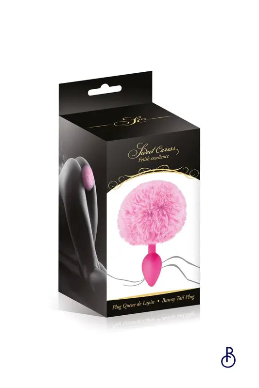 Plug queue de lapin - rose - Boudoir Nimois