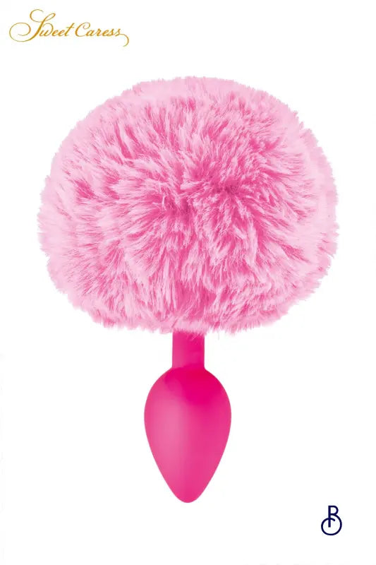 Plug queue de lapin - rose - Boudoir Nimois