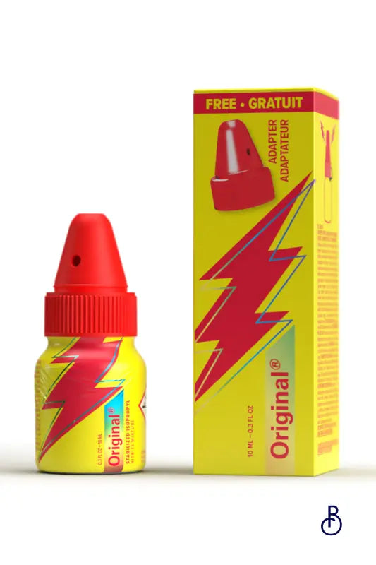 Poppers Original 10ml avec inhalateur - Boudoir Nimois