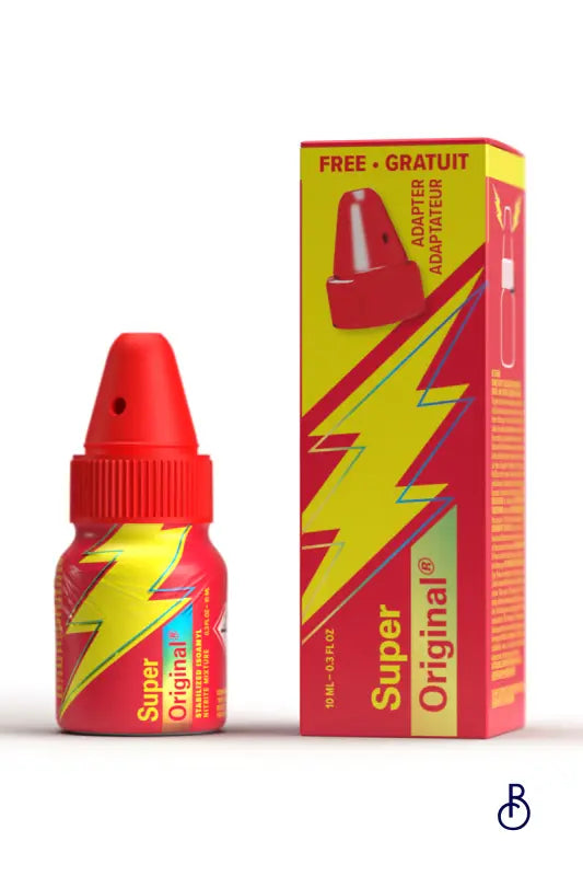 Poppers Super Original 10ml avec inhalateur - Boudoir Nimois