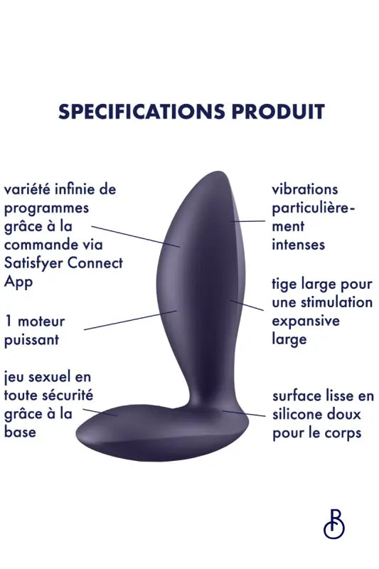 Power Plug connecté Violet - Boudoir Nimois