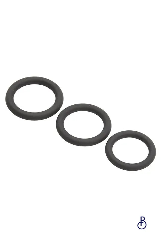 Set de 3 cockrings Les sublimés - Boudoir Nimois