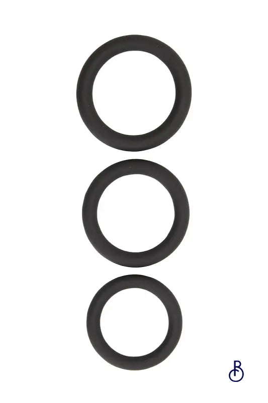 Set de 3 cockrings Les sublimés - Jacquie et Michel