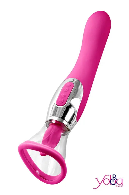 Stimulateur 4 en 1 Harmony fuchsia - Yoba - Boudoir Nimois