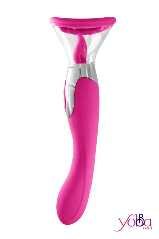 Stimulateur 4 en 1 Harmony fuchsia - Yoba - Boudoir Nimois