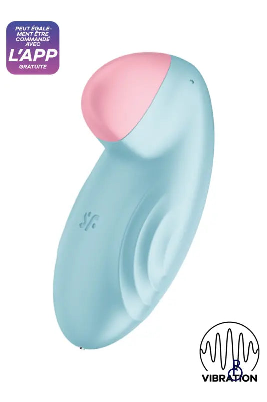 Stimulateur Clitoridien Connecté Tropical Bleu - Boudoir