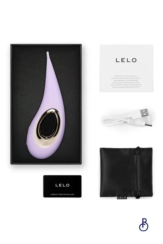 Stimulateur clitoridien Lelo Dot violet - Boudoir Nimois