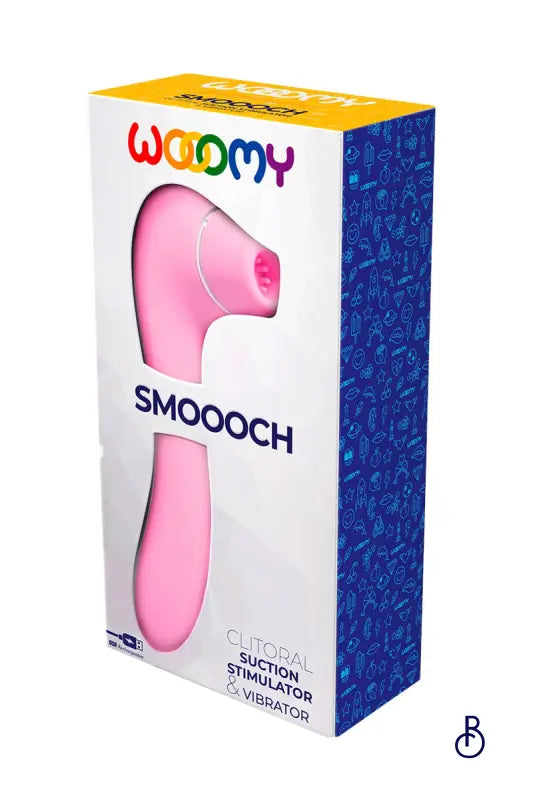 Stimulateur clitoridien Smooch rose - Wooomy - Boudoir