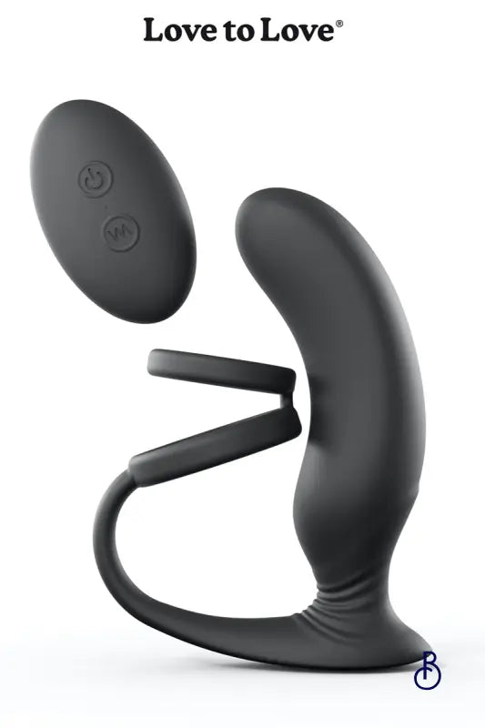 Stimulateur de prostate + cockring Double game - Boudoir