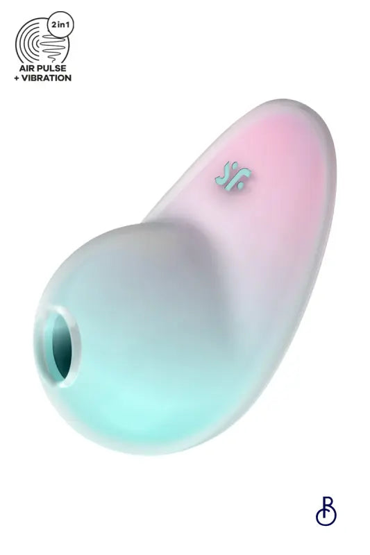Stimulateur Pixie Dust air pulsé et vibrations - rose