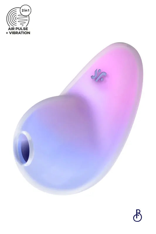 Stimulateur Pixie Dust air pulsé et vibrations - rose