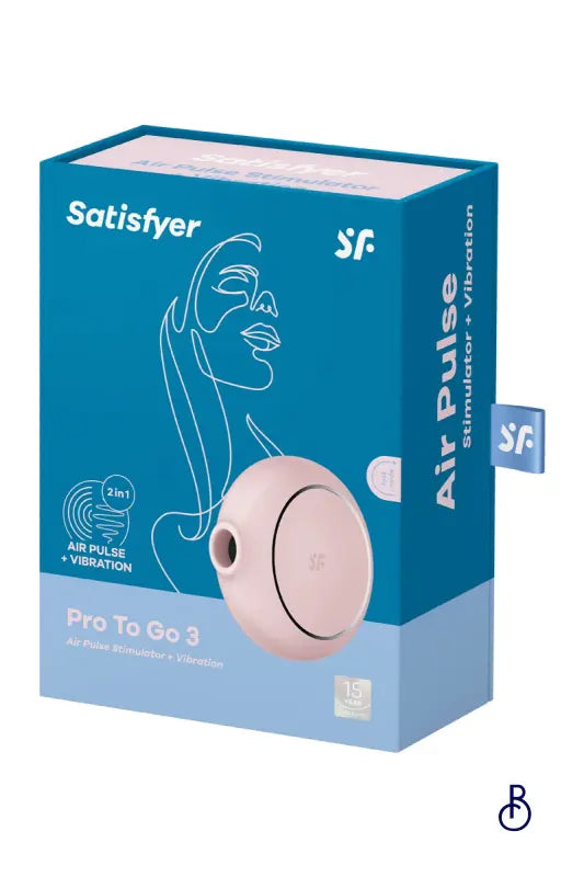 Stimulateur Satisfyer Pro To Go 3 rose - Boudoir Nimois