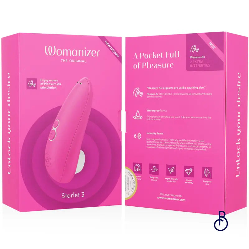 Stimulateur Starlet 3 Rose Womanizer - Boudoir Nimois