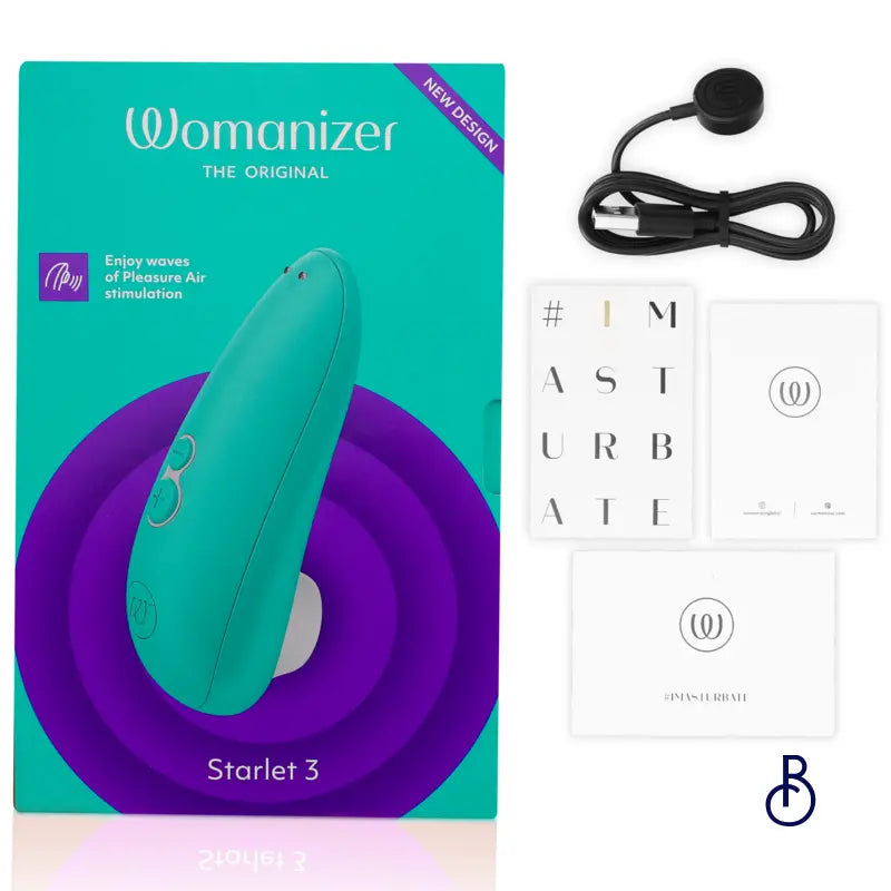 Stimulateur Starlet 3 Turquoise Womanizer - Boudoir Nimois