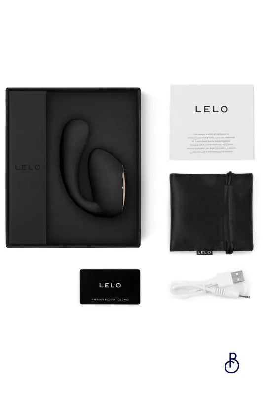 Vibro Ida wave Black - Lelo - Boudoir Nimois