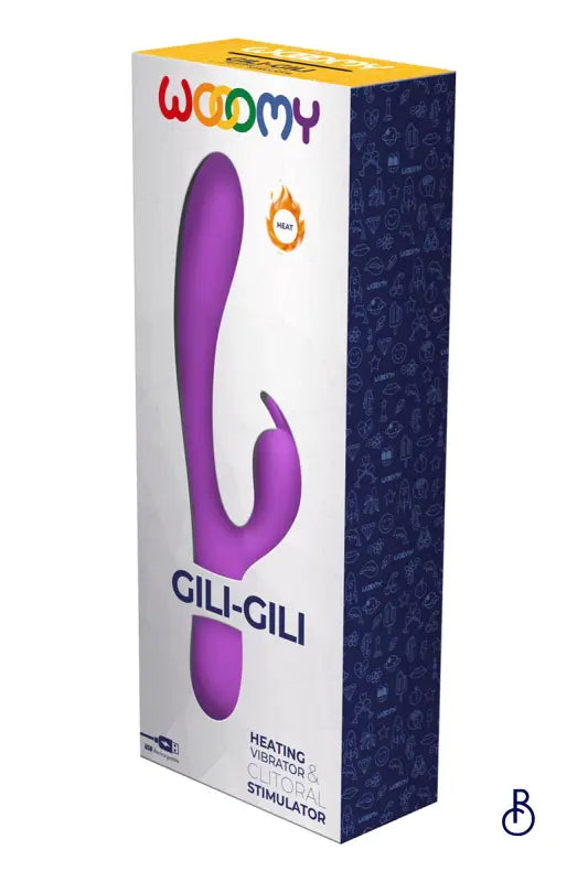 Vibro Rabbit chauffant Gili-Gili - Wooomy - Boudoir Nimois