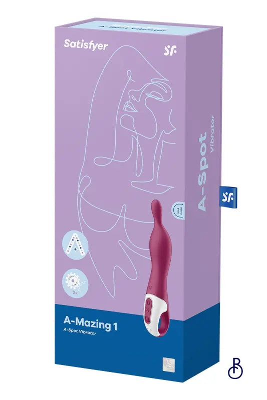 Vibromasseur A-Mazing 1 Bordeaux - Satisfyer - Boudoir