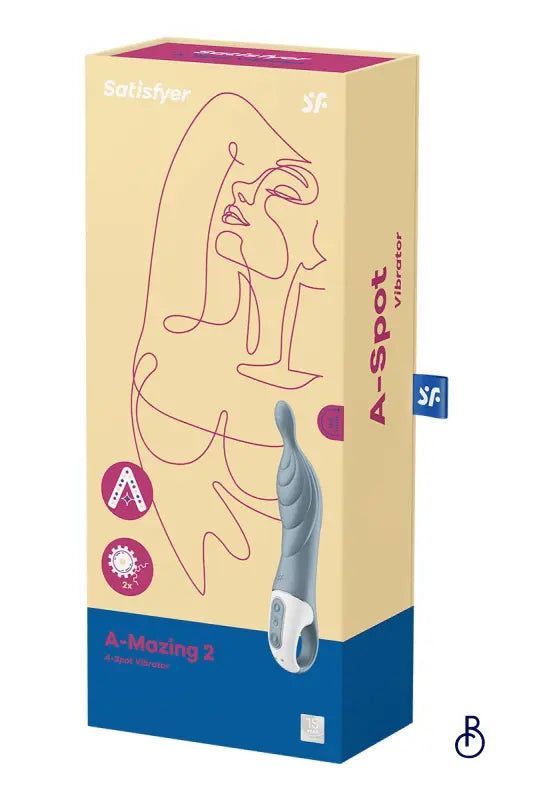 Vibromasseur A-Mazing 2 Gris - Satisfyer - Boudoir Nimois