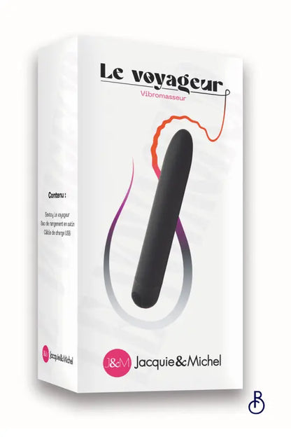 Vibromasseur Le voyageur - Jacquie et Michel - Boudoir