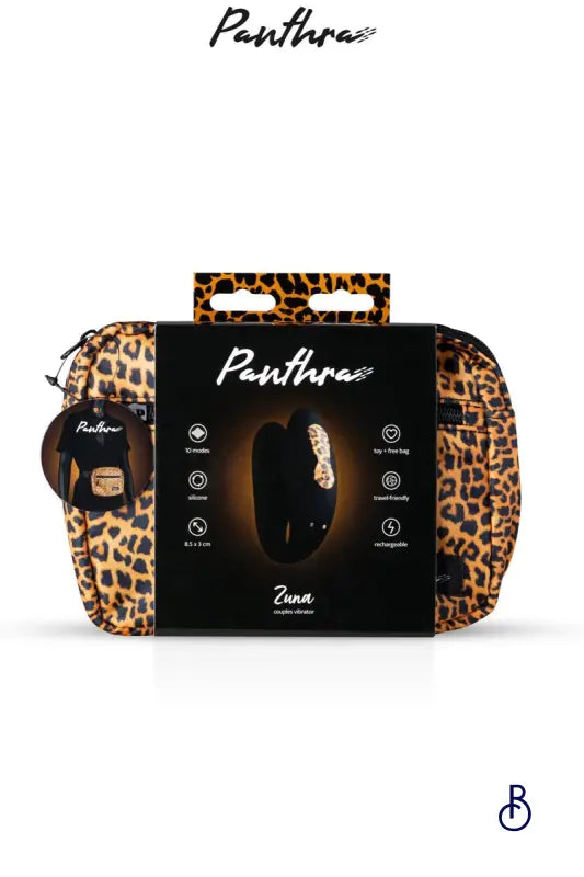 Vibromasseur pour couples Zuna - Panthra - Boudoir Nimois