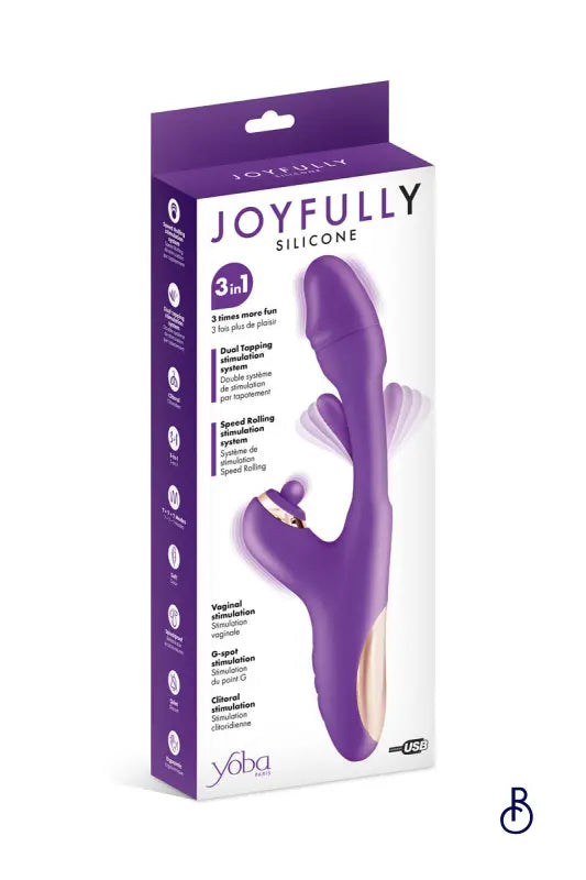 Vibromasseur Rabbit Joyfully violet - Boudoir Nimois