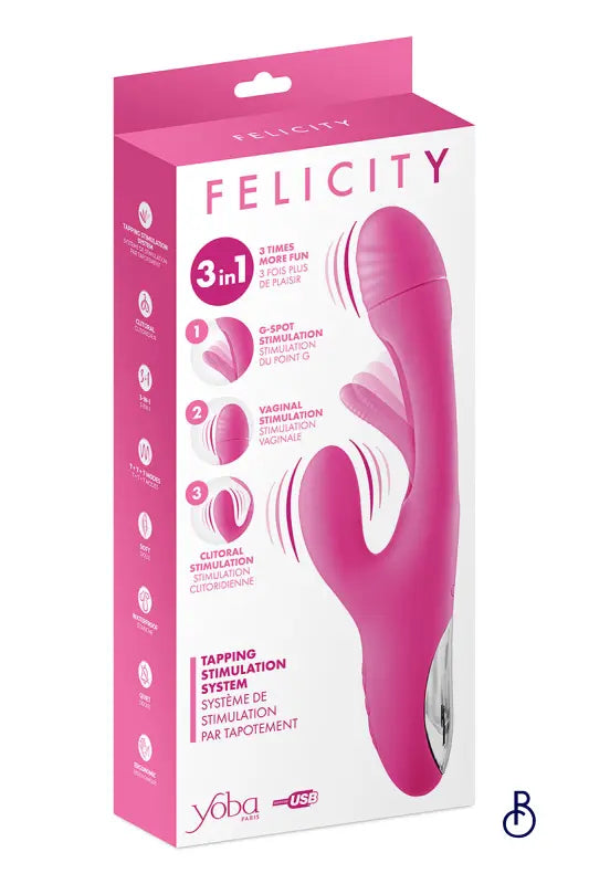 Vibromasseur Rabbit Point G Felicity - Boudoir Nimois