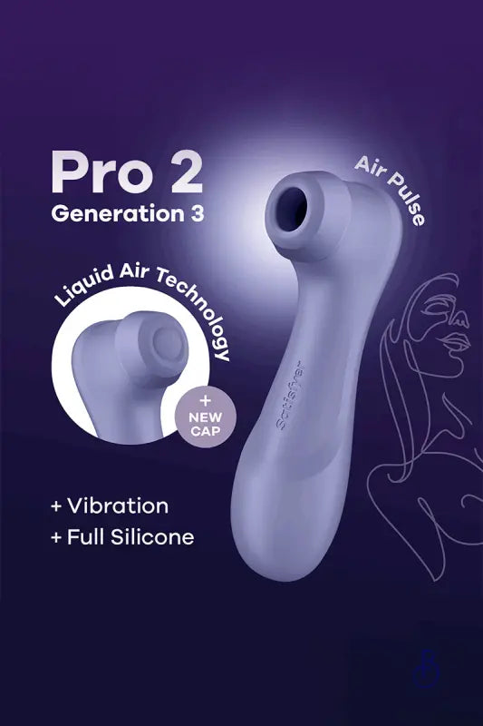 Stimulateur Pro 2 Lilas - Boudoir Nimois