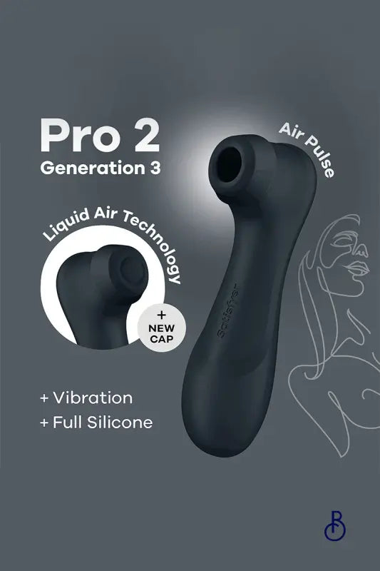 Stimulateur Pro 2 Noir - Boudoir Nimois