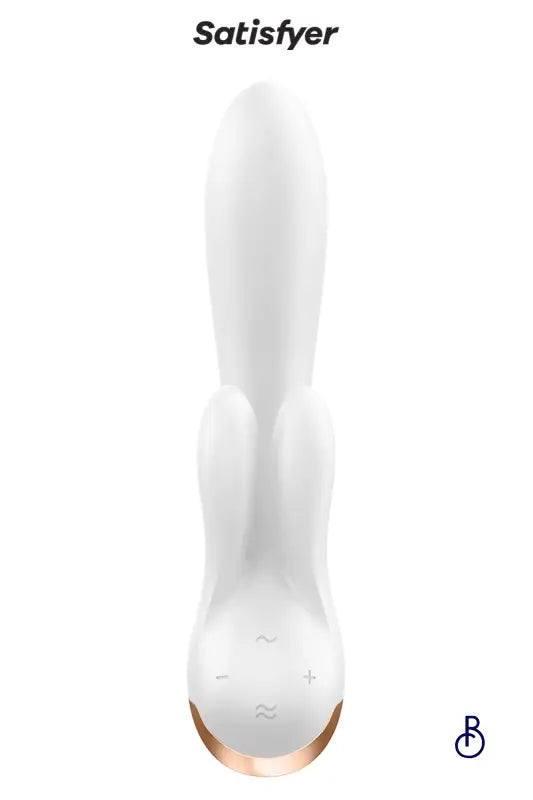 Vibromasseur Connecté Double Flex Blanc - Boudoir Nimois