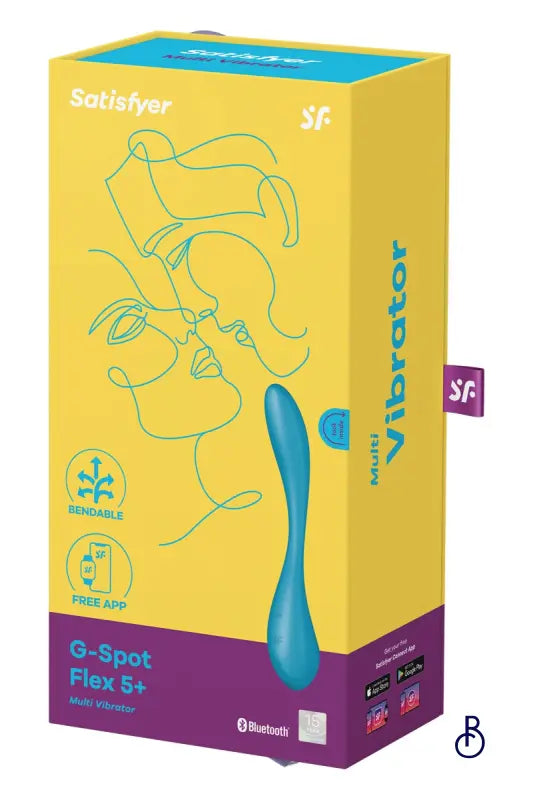 Vibromasseur G Spot Flex Bleu - Boudoir Nimois