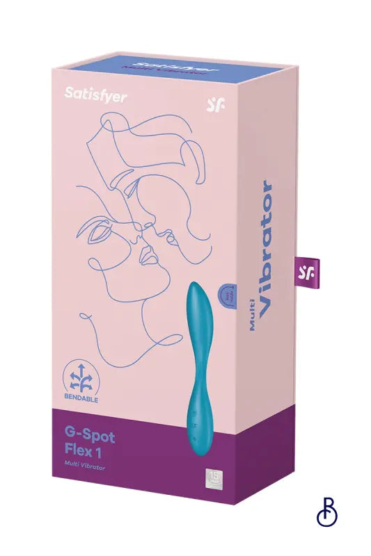 Vibromasseur G-Spot Flex Bleu - Boudoir Nimois