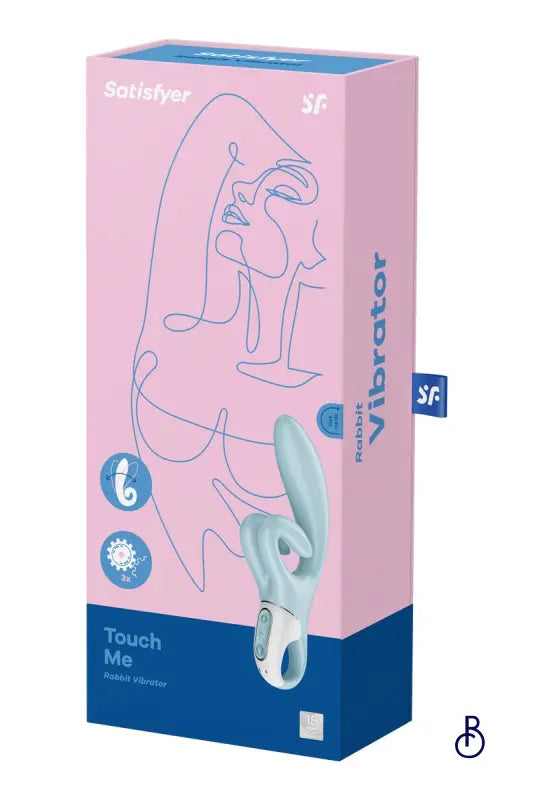 Vibromasseur Rabbit Touch Me Bleu - Boudoir Nimois