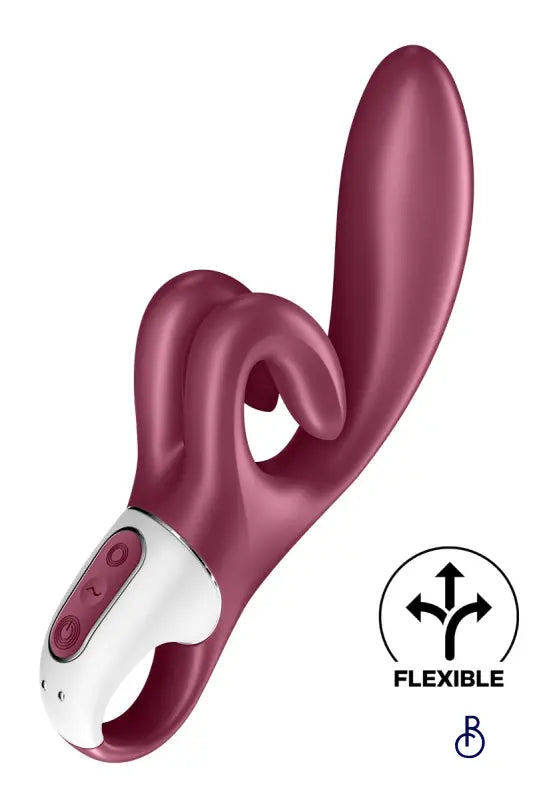 Vibromasseur Rabbit Touch Me Rouge - Boudoir Nimois